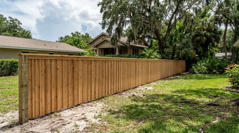 Wood & Privacy Fence Installation St. Petersburg
